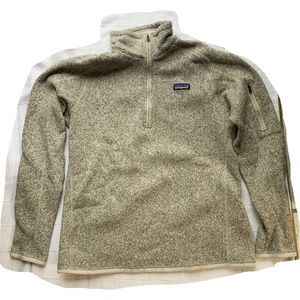 Patagonia Better Sweater 1/4 zip fleece in Pelican